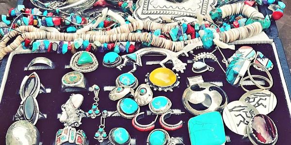 We carry a large collection of vintage/antique sterling silver aswell as gold items.