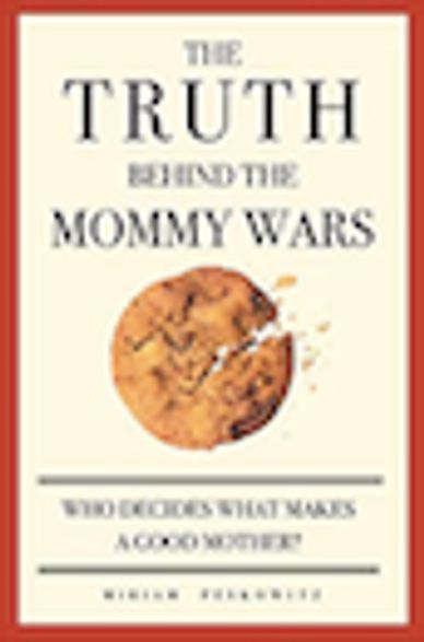 Cover of book, with red border, white background, and a breaking chocolate chip cookie. 