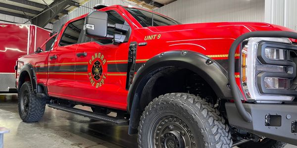 Panora Fire Department Truck Graphics
