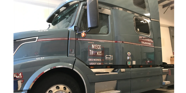 Niece Trucking Semi Truck Vinyl Graphics