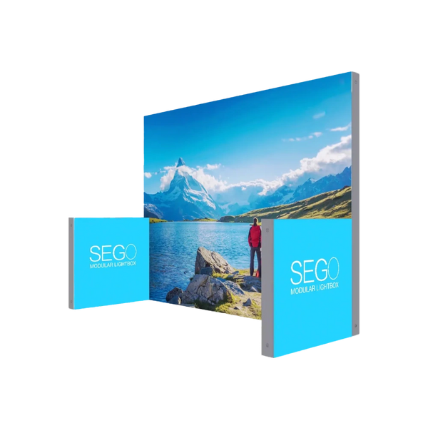 SEGO Modular lightbox display configuration E
