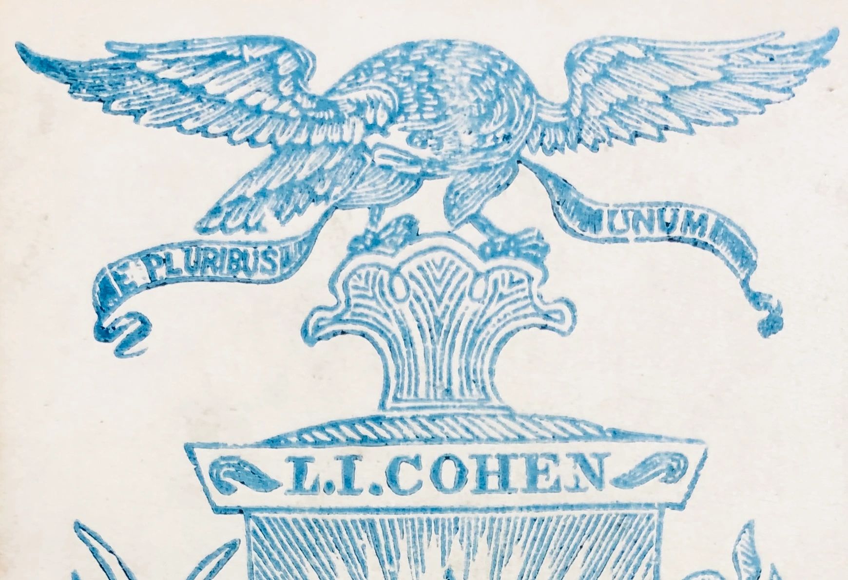 L I Cohen - Ace of Spdes - circa 1840 - New York