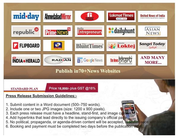 NGO & CSR Activity Promotion – Highlighting corporate social responsibility initiatives.