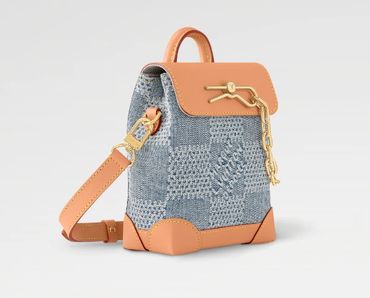 Louis Vuitton Capucines bag stuffed to prevent sagging.