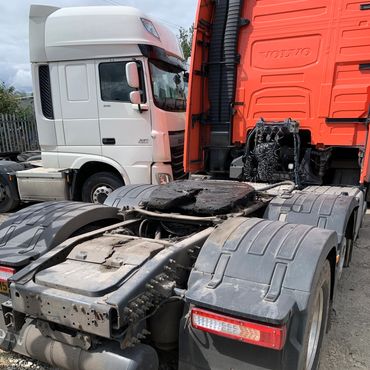 volvo truck needs a clean