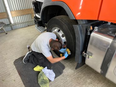 custome work on truck