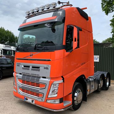 incredible orange truck at centre transport sales uk