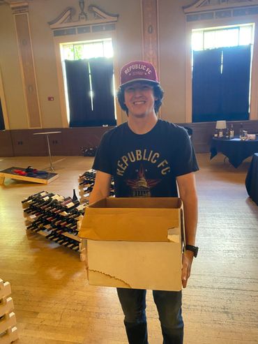 Raffle Winner with Prizes