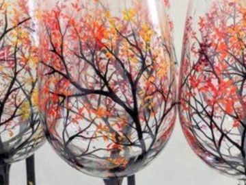 More Glass Choices for your next Sip & Paint.