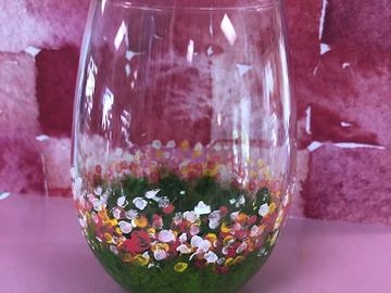 Even Kids can paint this one! Glass Painting