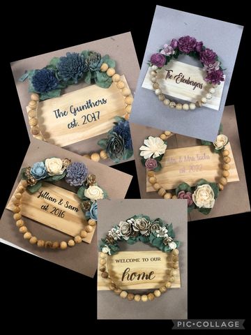 Perfect Gift for a new Couple. Or Bachelorette paint & sip great craft!