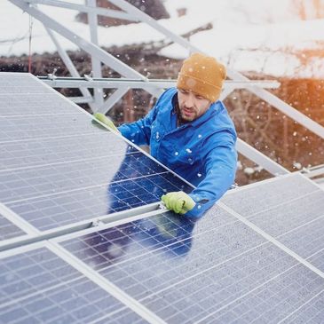 If the weather conditions are safe, we're out there installing!