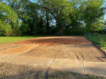 Finished Building Pad