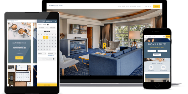 Your personalized website with lead capture