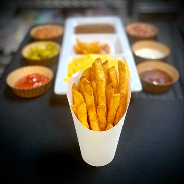 French fry catering and delivery in St. louis  weddings late night snacks mitzvah corporate office