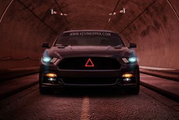 Ford Mustang GT composited into a German Tunnel