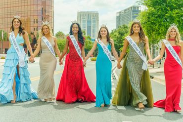 Orlando Fashion Week Sponsors Miss Orlando 2025 Team Photoshoot Visuals By Malone Photos Orlando FL