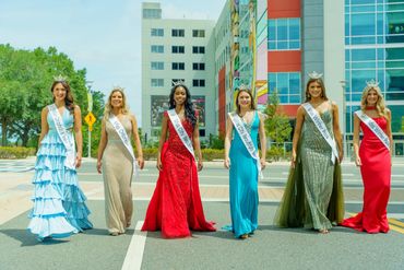 Orlando Fashion Week Sponsors Miss Orlando 2025 Team Photoshoot Visuals By Malone Photos Orlando FL