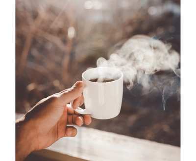 Mug of steaming coffee- I provide training for teachers and run the Learning and Teaching group.