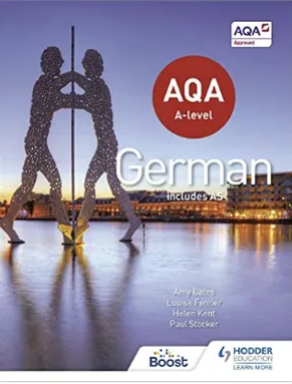 AQA German textbook I am a published author.