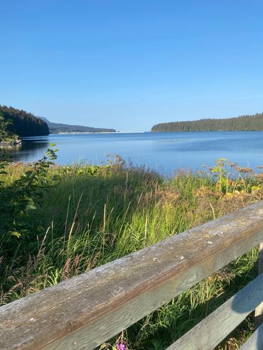 Beautiful view at Port Lions Lodge