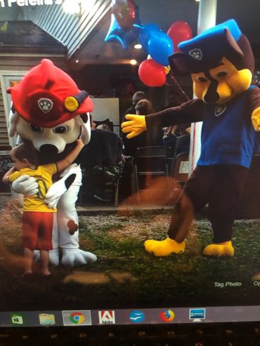 Fire and Police dogs