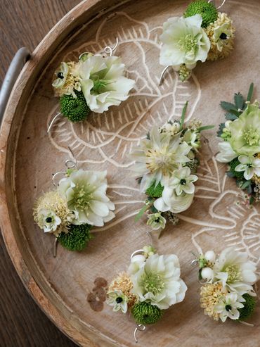 Calamigos Ranch wedding Something's Blooming Brand Boutonnieres
