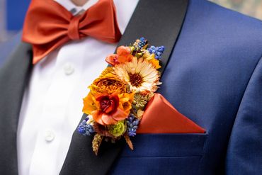 lapel piece
boutonniere
pocket boutonniere
buttonhole
garden inspired wearables