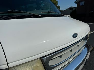 Polished hood