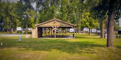 RV Park covered pavillion