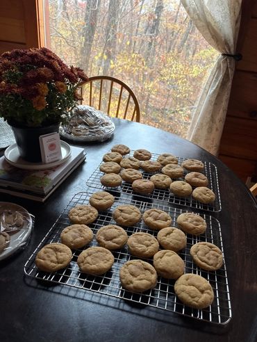 Sourdough snickerdoodle cookies