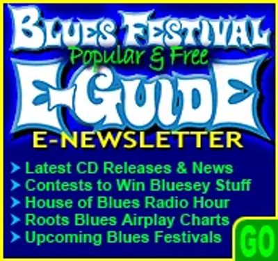 Blues Festival E-Guide e-Newsletter graphic