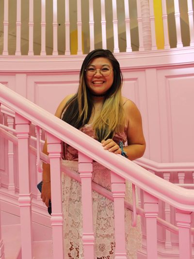 Meet the Founder, Donna Vuong
Pink Stairs from Louis Vuitton Exhibition in LA, Beverly Hills