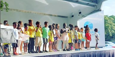Youth onstage Explore the Arts Summer Camp