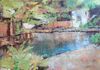 "San Antonio River Walk" Oil on Canvas (sold)