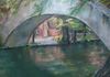 "San Antonio River Bridge" Oil on Canvas 16"x20" (sold)