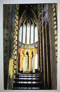 Koln Cathedral, Cologne, Germany
Watercolor Painting