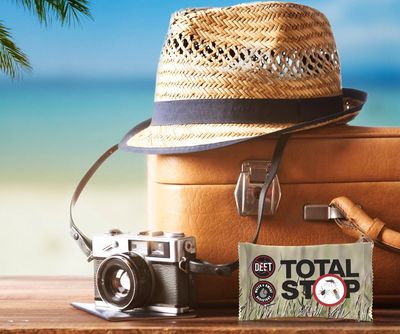 TotalSTOP Wipes: TSA Compliant. Can go in your carry on luggage!