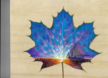 Bluenose maple before resin sealing (sold)