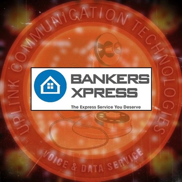 UPLINK Communication Technologies and Bankers Xpress logos