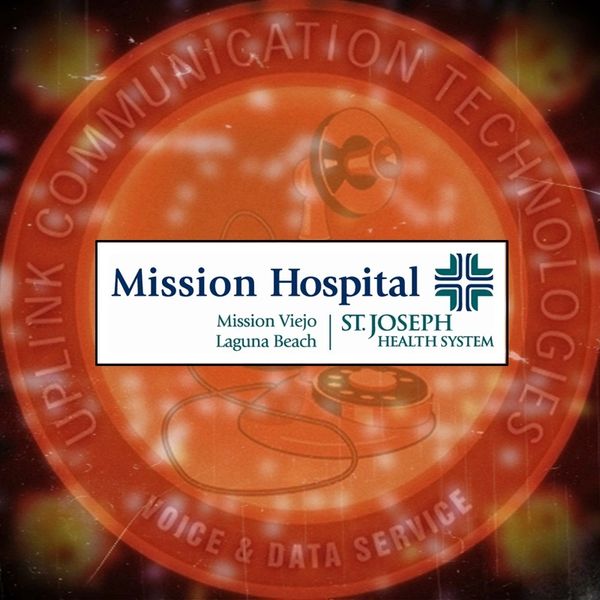 UPLINK Communication Technologies, Mission Hospital, St. Joseph Health System , Laguna Beach, logos