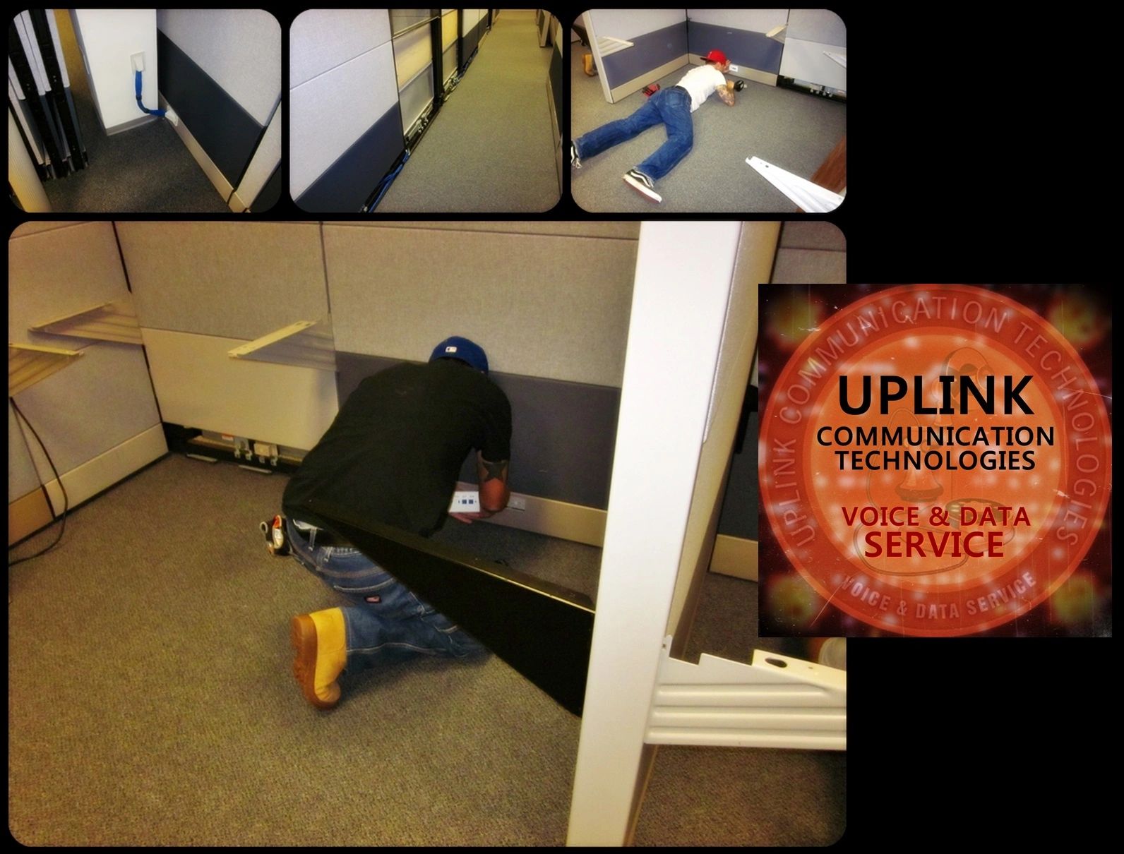 UPLINK Communication Technologies employees at work