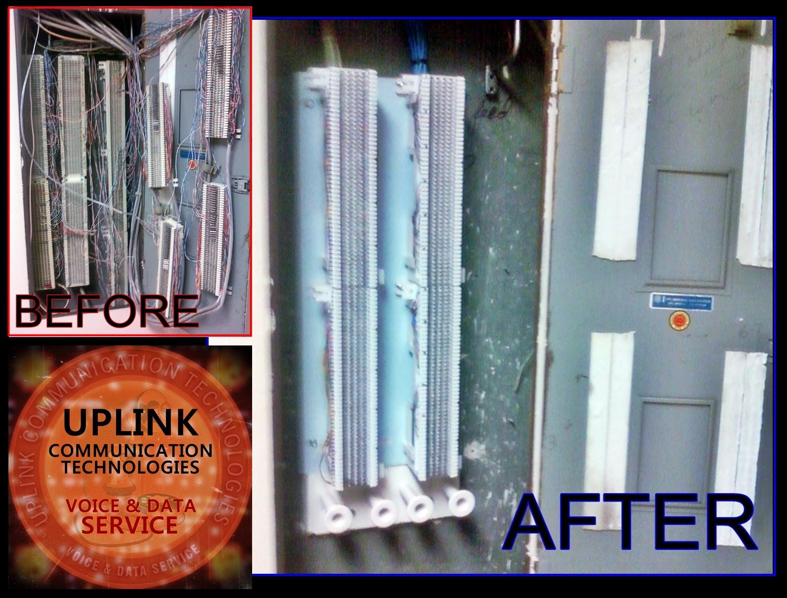 UPLINK Communication Technologies voice and data service, before and after