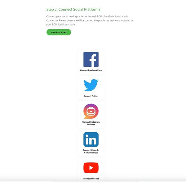 How to connect social media platforms