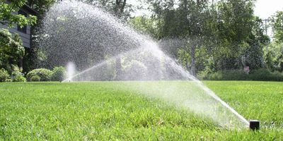 Irrigation and lawn sprinklers