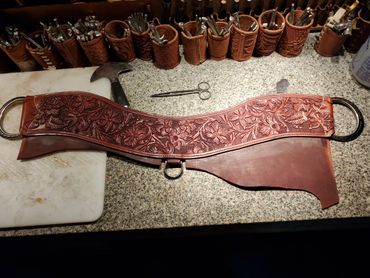 Custom tripping collar to match a custom saddle