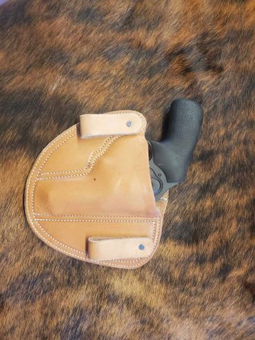 Custom leather holster
