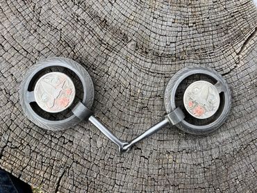 Custom O ring bit with silver engraved hummingbird and copper flowers