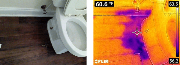 Leaking Toilet Found During Home Inspection IN Sacramento