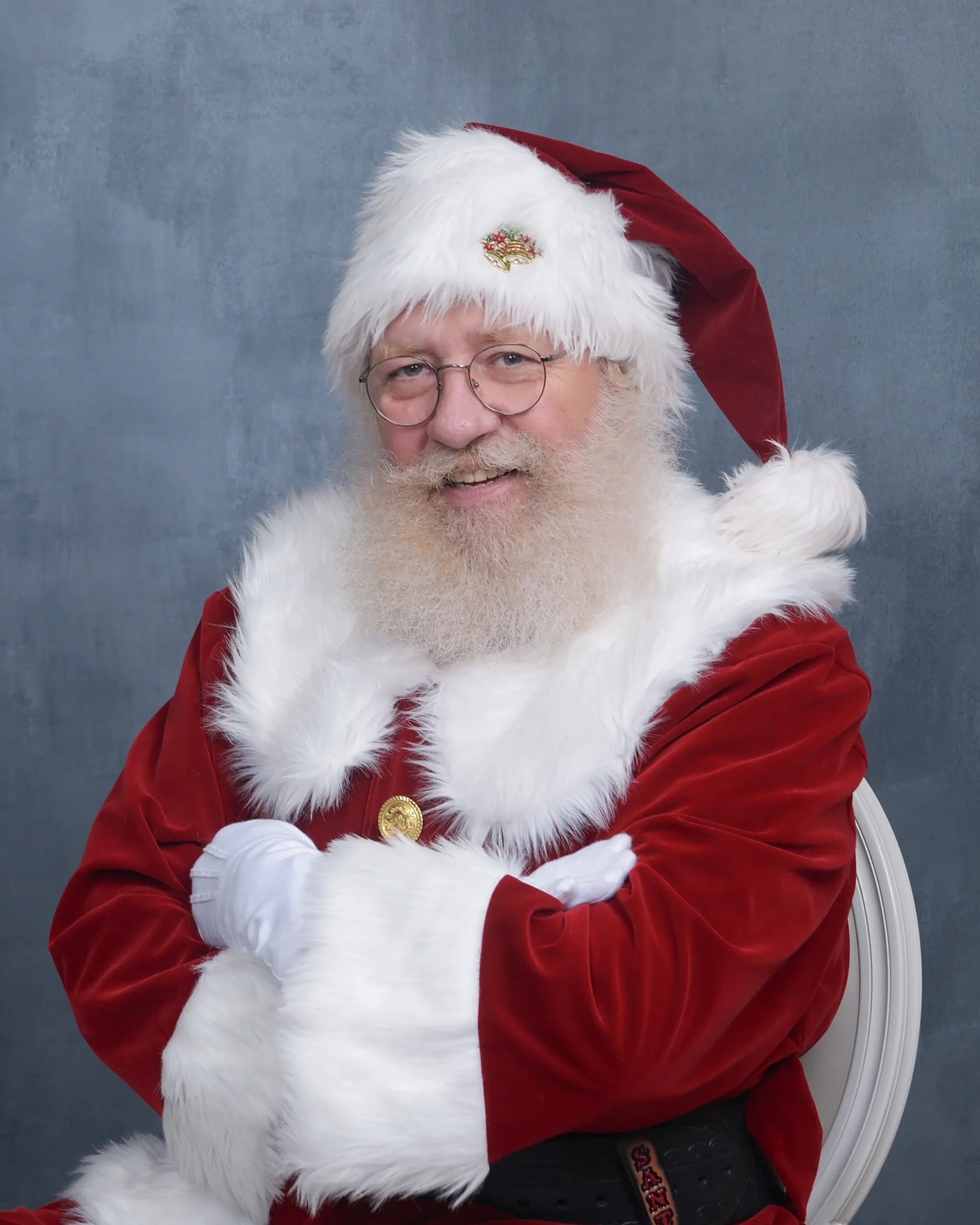 Santa Mike - A real Beaded Santa in Turnersville, NJ,
